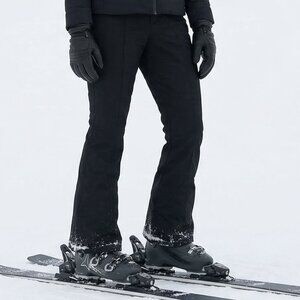 AFRC Black Stirrup Ski Pants Women's Size 6 Long OTB Snow Pants